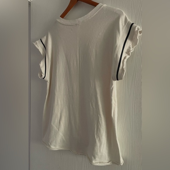 FP Movement by Free People Away With The Wind Short Sleeve - Brushed Sail Size S - Picture 6 of 13